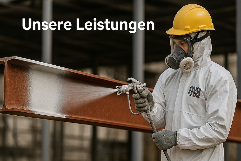 Unsere Leistungen für Brandschutzbeschichtiung